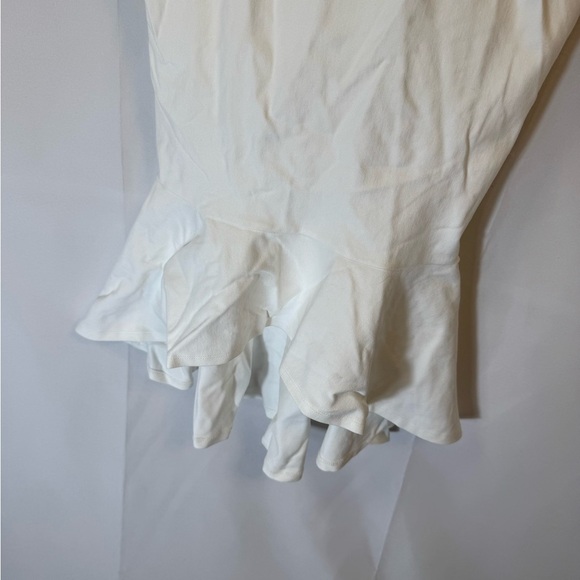 Lulus How Much I Care Off The Shoulder Midi Ivory Dress XS - Picture 7 of 14